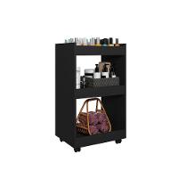 Esmalteira Balcão Para Organizar Multiuso Modelo Jade Para Casa Preto - 2