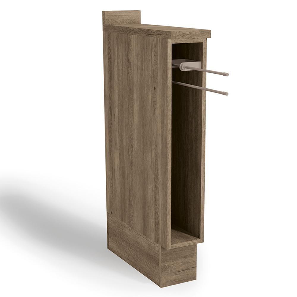 Balcao Nicho Toalheiro Com Tampo 15 Cm Maxxi G740 Nogal Kappesberg Nogal - 2