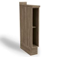 Balcao Nicho Toalheiro Com Tampo 15 Cm Maxxi G740 Nogal Kappesberg Nogal - 1