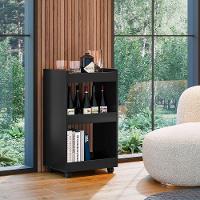 Balcão Para Organizar Multiuso Modelo Jade Para Casa Preto - 1