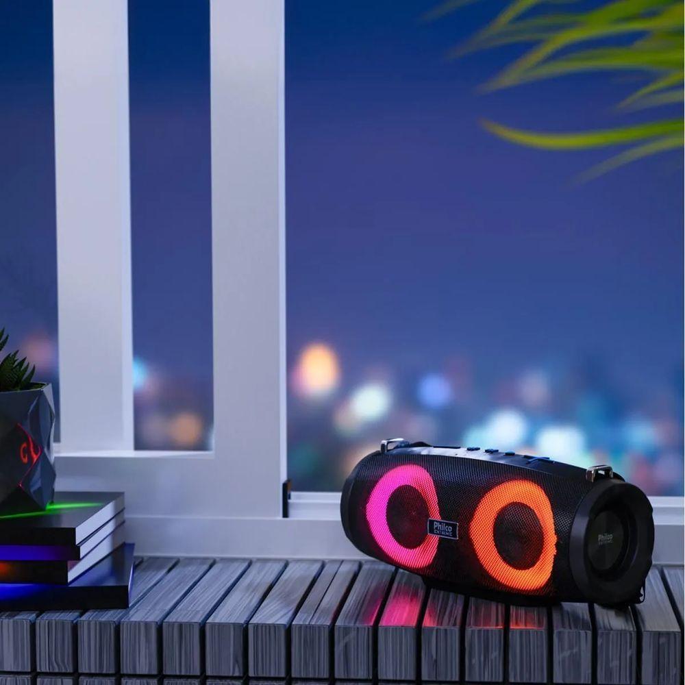Caixa De Som Philco PBS45BT Speaker Extreme 40W Bluetooth Bivolt Preta - 5