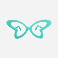 Óculos Sem Lentes Brilha No Escuro Borboleta - 10 Unidades - 3