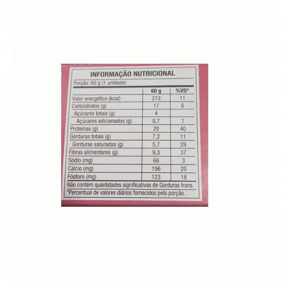 Protein Bar Dux 60g Sabor Chocolate Branco Com Frutas Vermelhas - 2