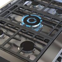 Fogão De Embutir Venax 5 Bocas Temis Gas Glp Inox 220V - 6