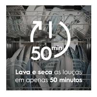 Lava-louça Electrolux 14 Serviços Inox Com Programa Lava E Seca 50' LS14E Inox 110V - 6