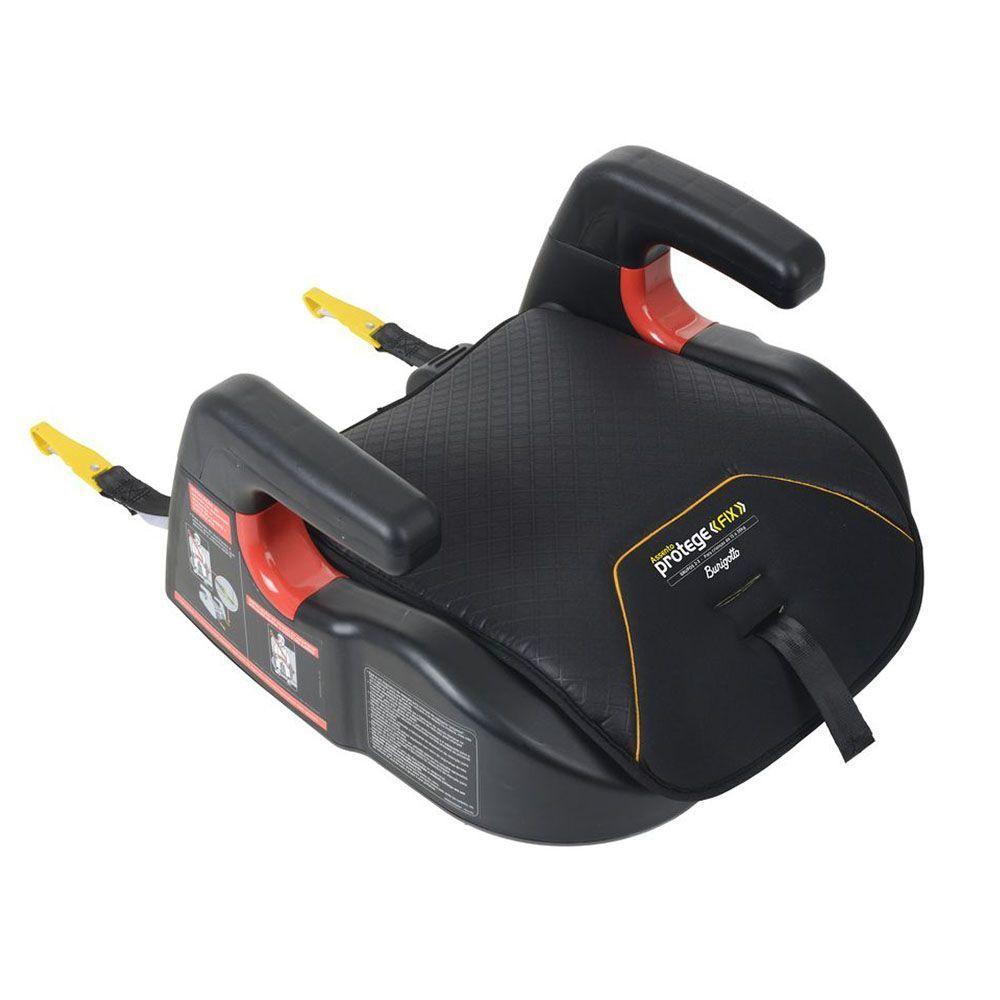 Assento De Elevação Burigotto Protege Fix Booster Infantil 15 A 36 Kg Preto - 1
