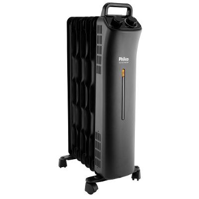 Aquecedor A óleo Philco 1500w Preto PAQ1520P 110V