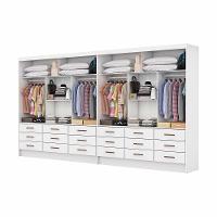 Closet Sevilha 6 Portas Casal Duplo 18 Gvt Carioca Moveis Branco - 2