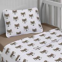 Jogo De Cama Tecebem Malha Berço Estampado Dori 3 Peças Duna - 2