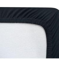 Jogo De Cama Buettner Queen Malha 100% Algodao Liso 3 Peças Image Preto - 3