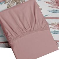 Jogo De Cama Tecebem Queen Malha 100% Algodão Yara 3 Peças Premium Rose - 3