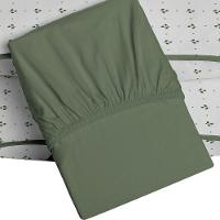 Jogo De Cama Tecebem Queen Malha 100% Algodão Hugo 3 Peças Premium Oliva - 3