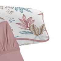 Jogo De Cama Tecebem Solteiro King Malha 100% Algodão Yara 2 Peças Premium Rose - 2