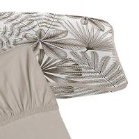 Jogo De Cama Tecebem Solteiro Malha 100% Algodão Cloe 2 Peças Premium Trigo - 2