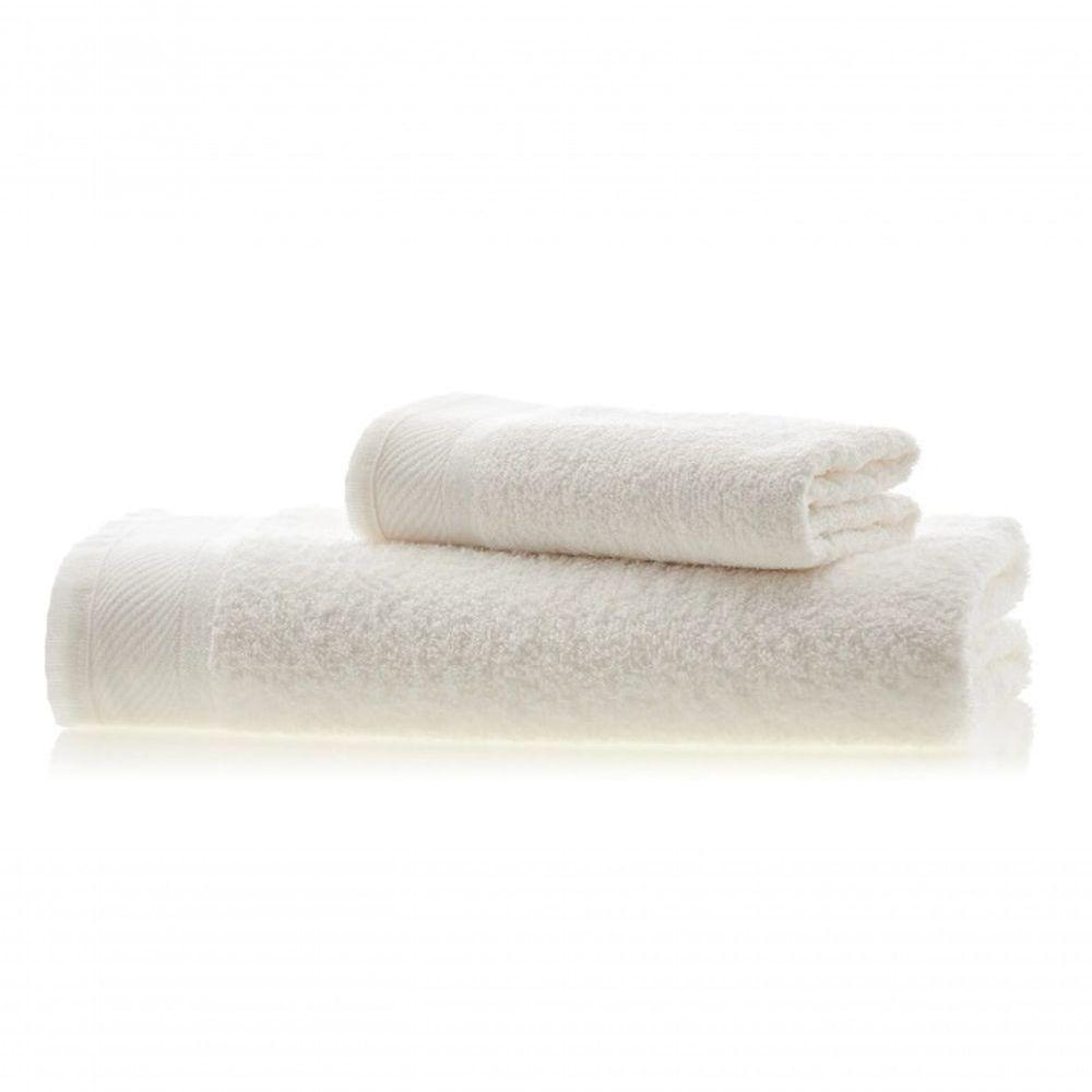 Jogo De Toalhas Lmpeter Eleganz Branco (01 Banho + 01 Rosto) - 1