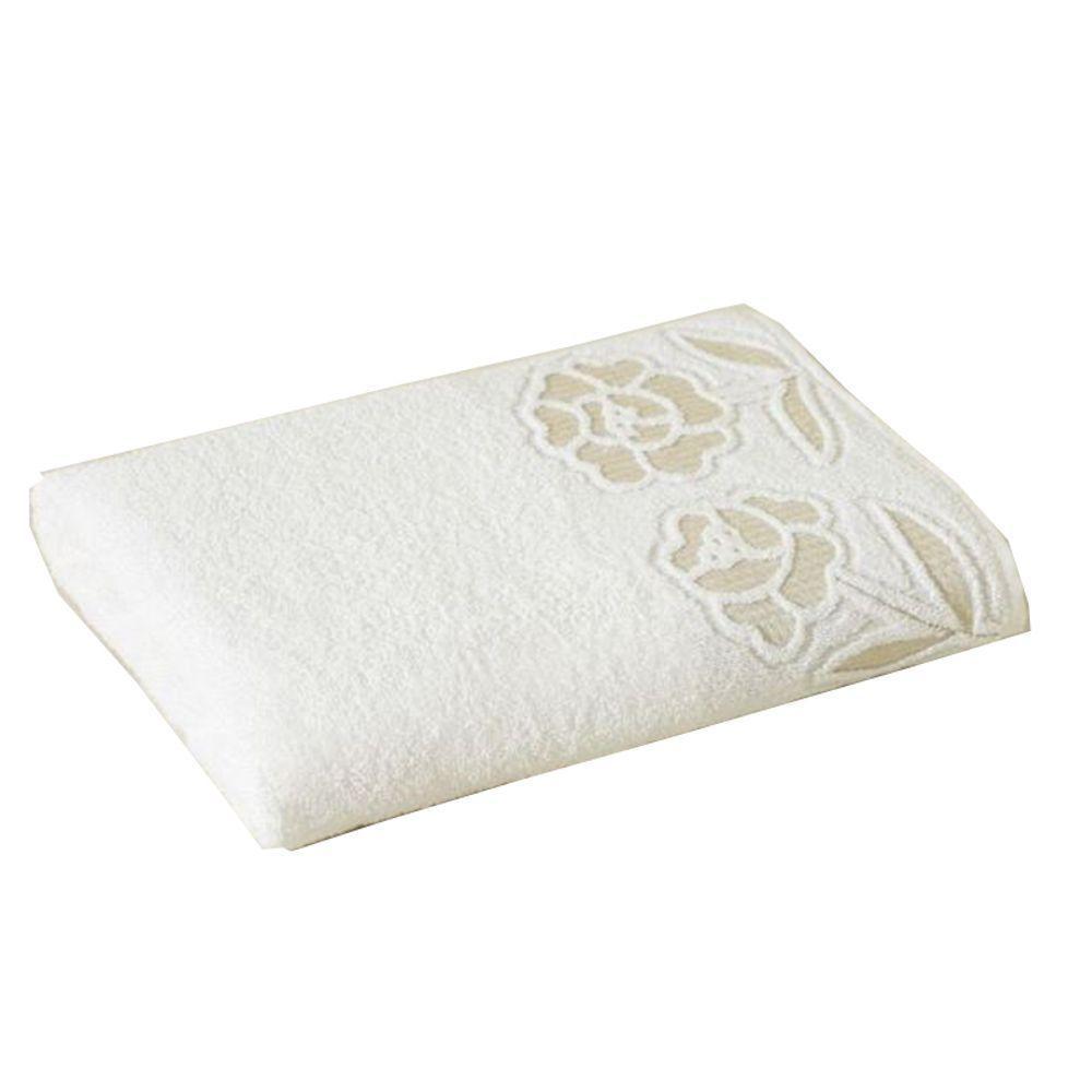 Toalha De Rosto Lmpeter Guadalupe 48cm X 80cm Branco - 1