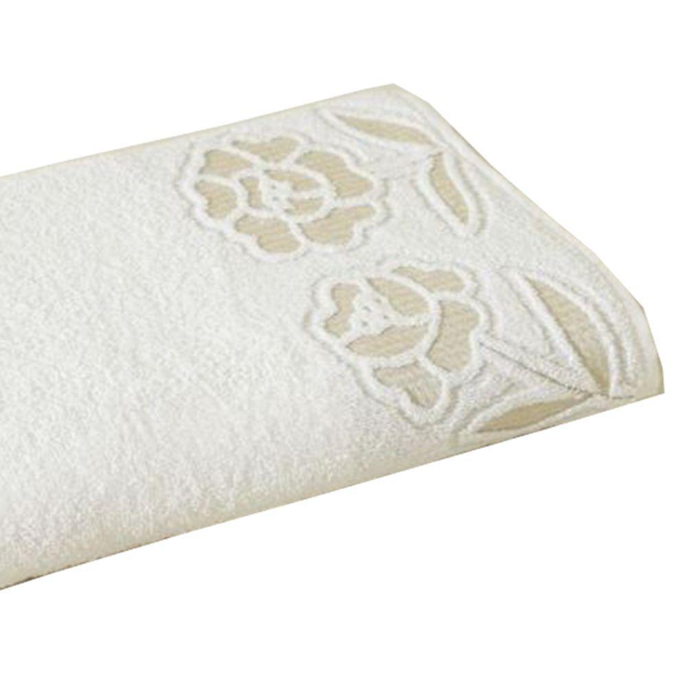 Toalha De Rosto Lmpeter Guadalupe 48cm X 80cm Branco - 4