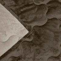 Edredom Buettner Solteiro Plush Flannel 100% Poliéster Dupla Face 160mx240m Chocolate Escuro E Chocolate Claro - 4