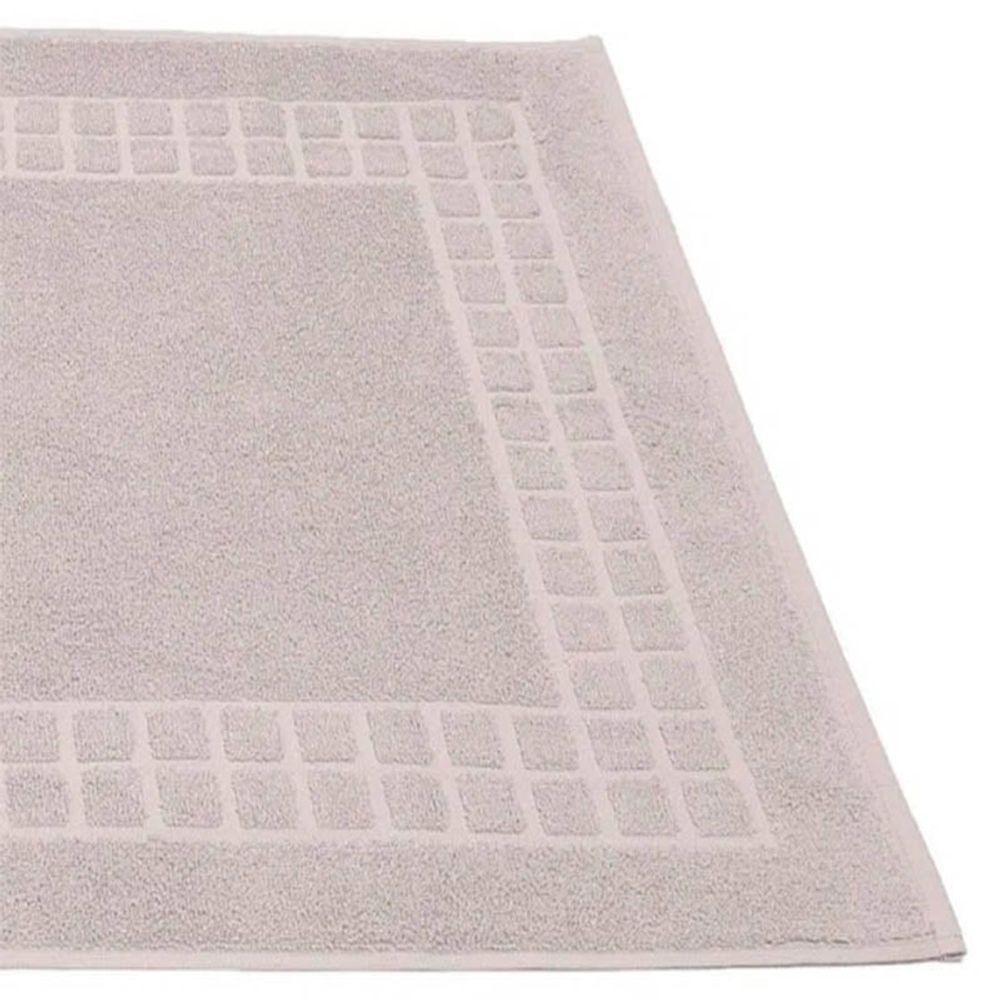 Toalha Piso Buettner Felpudo 100% Algodão Domus 50cmx80cm Bege - 3