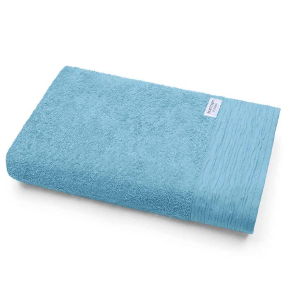 Toalha Banhão Buettner Nobre 100% Algodão Fio Penteado Everest 81cm X 150m Azul - 1