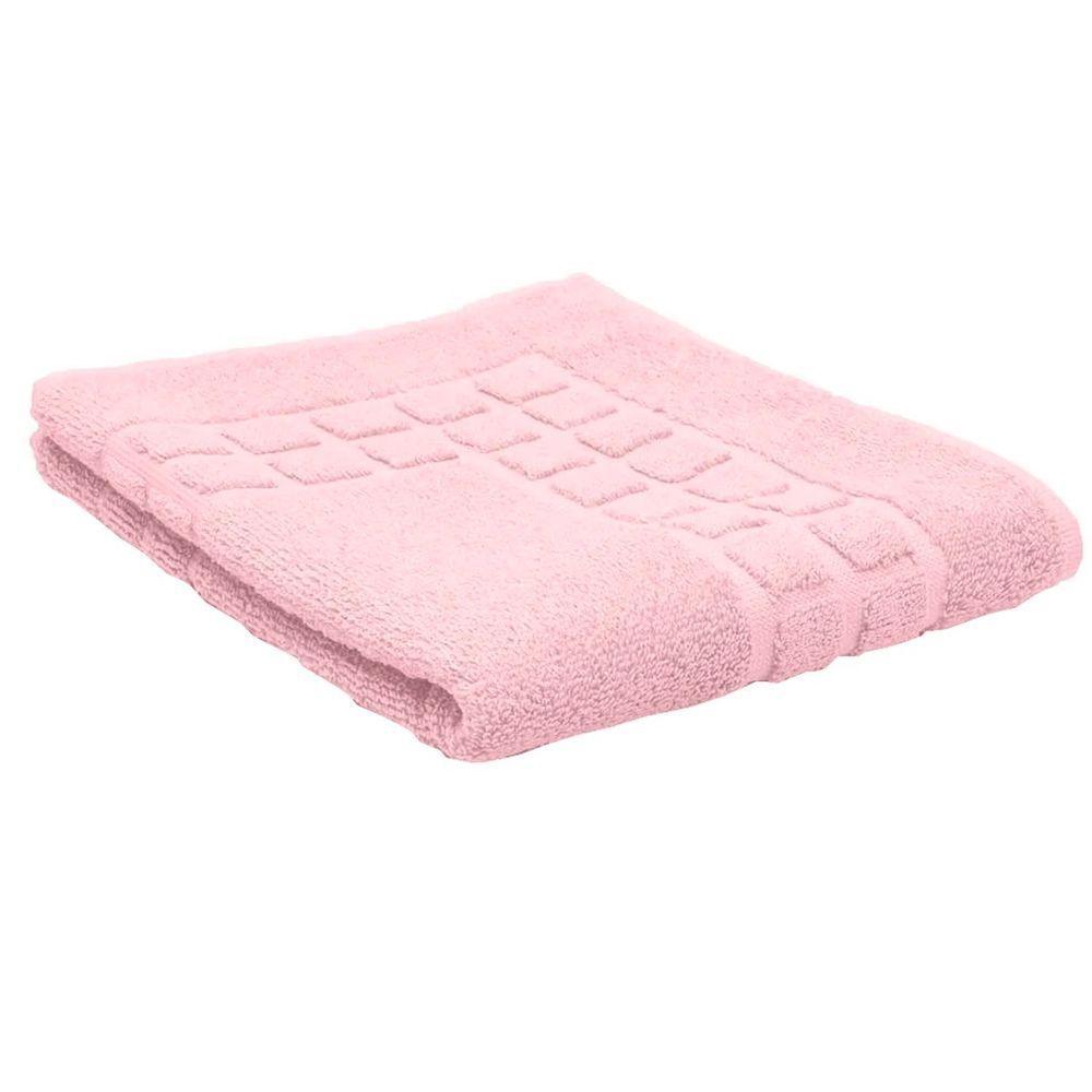 Toalha Piso Buettner Felpudo 100% Algodão Domus 50cmx80cm Rosa Petala - 1