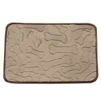 Tapete Pet Buettner Para Comedouro Pet 30cm X 40cm Bege - 1