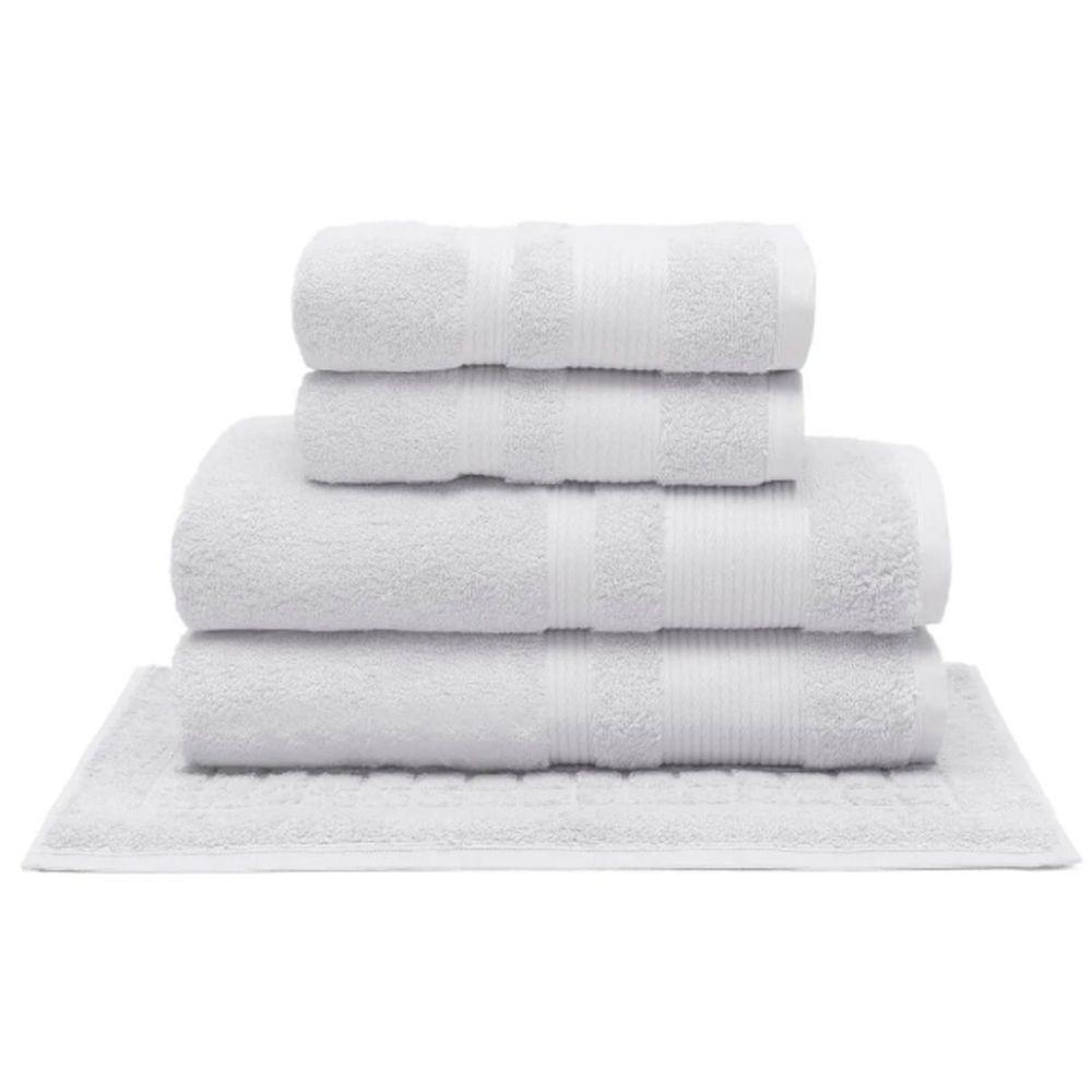 Jogo De Toalha Buettner Algodão Egípcio Nobre 5 Peças Aliance Branco - 1