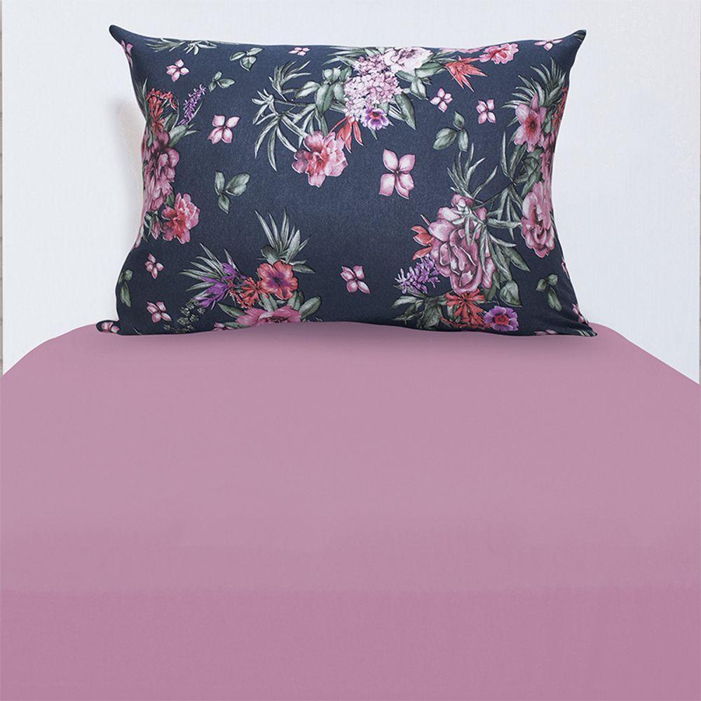 Fronha Doce Vida Malha Mista Lima 48cm68cm Azul - 3