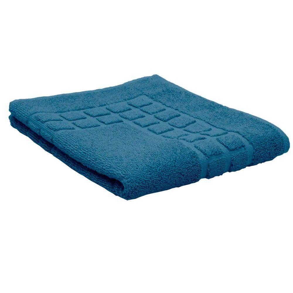 Toalha Piso Buettner Felpudo 100% Algodão Domus 50cmx80cm Marinho - 1