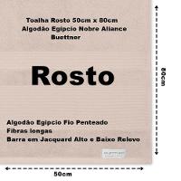 Jogo De Toalha Buettner Algodão Egípcio Nobre 5 Peças Aliance Dusty Marinho E Palha - 10