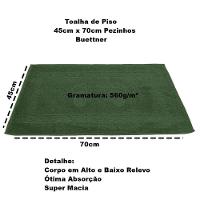 Toalha Piso Buettner Felpudo 100% Algodão Pezinhos 45cmx70cm Oliva - 3