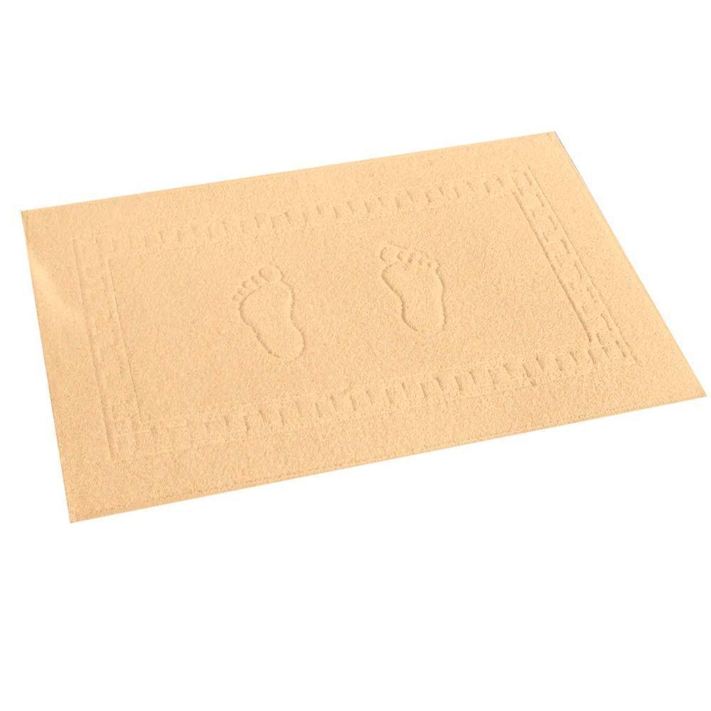 Toalha Piso Buettner Felpudo 100% Algodão Pezinhos 45cmx70cm Baunilha - 4