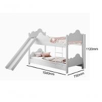 Beliche Juvenil Marina – Compacta, Moderna E Perfeita Para Crianças- Com Escorregador - 4