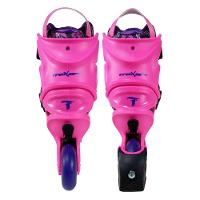 Patins Infantil Freemix Rosa - 68/70mm Ou 70/72mm Abec-9 Tamanho:g - 5