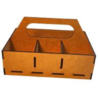 Porta Guardanapo E Sachê Em Mdf - Kit 5 Unidades - 3