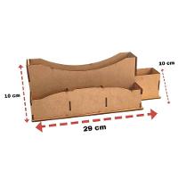 Porta Guardanapo E Sachê Em Mdf - Kit 5 Unidades - 4