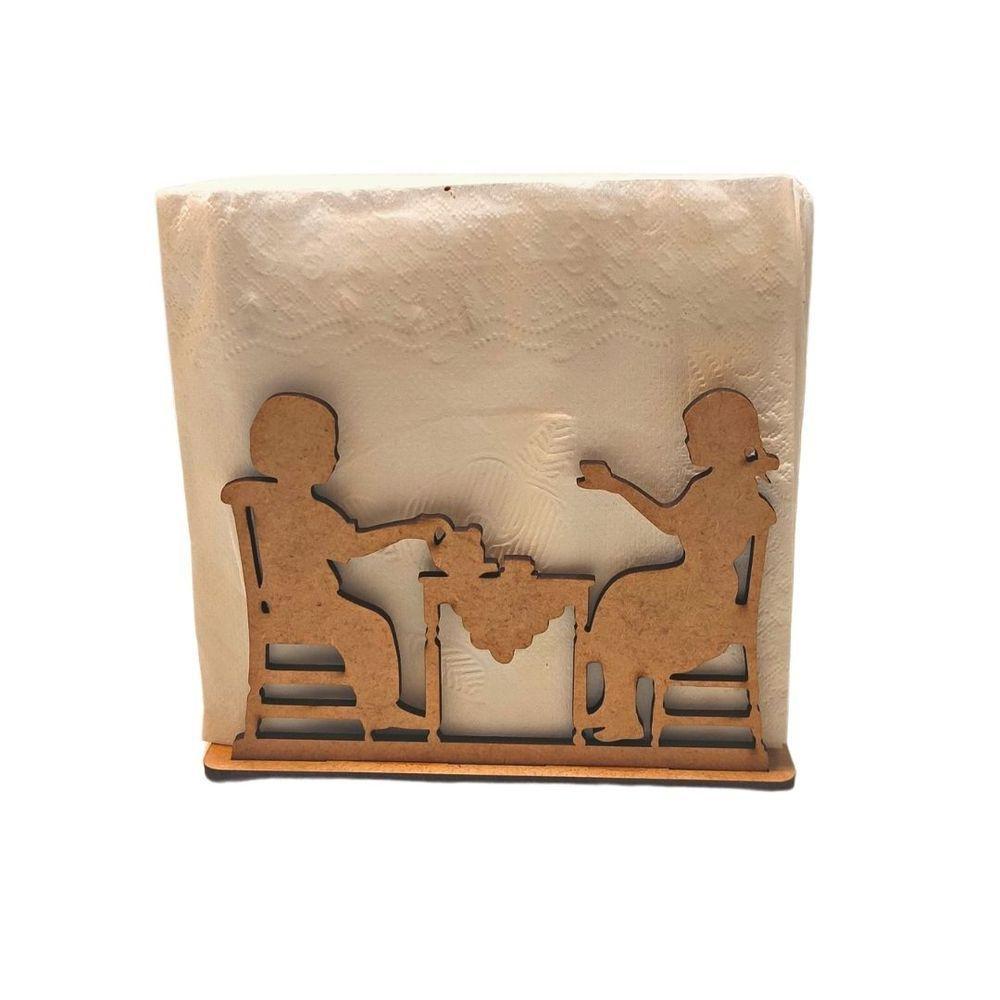 Porta Guardanapo Em Mdf - Kit 5 Unidades - 3
