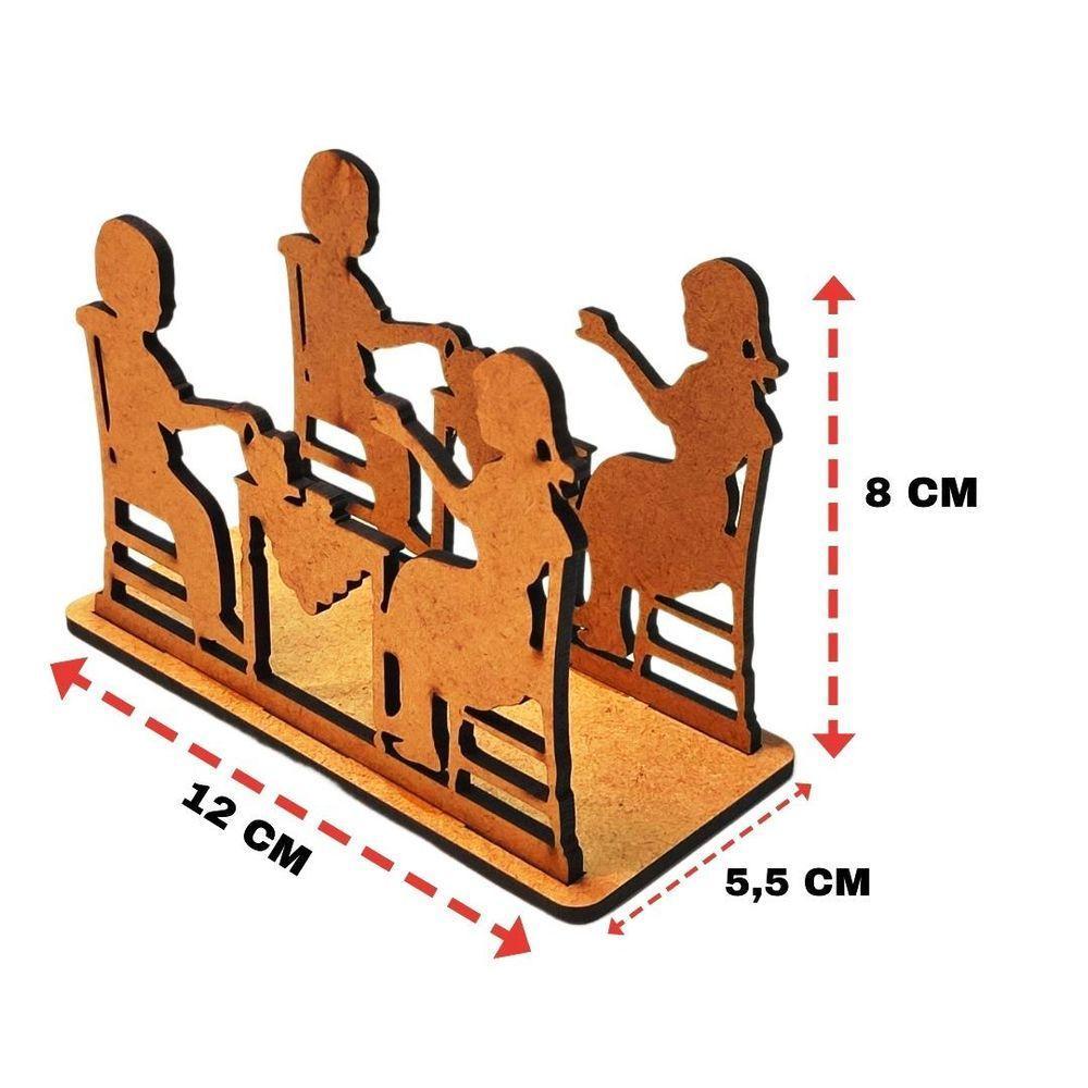 Porta Guardanapo Em Mdf - Kit 5 Unidades - 4