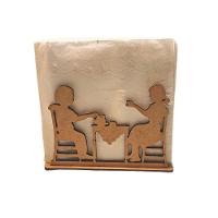 Porta Guardanapo Em Mdf - Kit 5 Unidades - 3