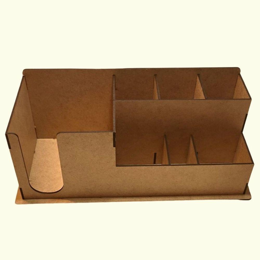 Porta Guardanapo E Sachê Em Mdf - Kit 5 Unidades - 4