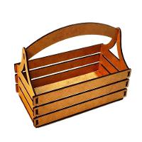 Porta Guardanapo E Sachê Em Mdf - Kit 5 Unidades - 2