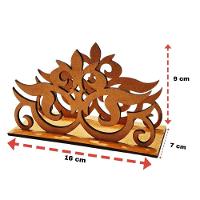 Porta Guardanapo Em Mdf - Kit 5 Unidades - 4