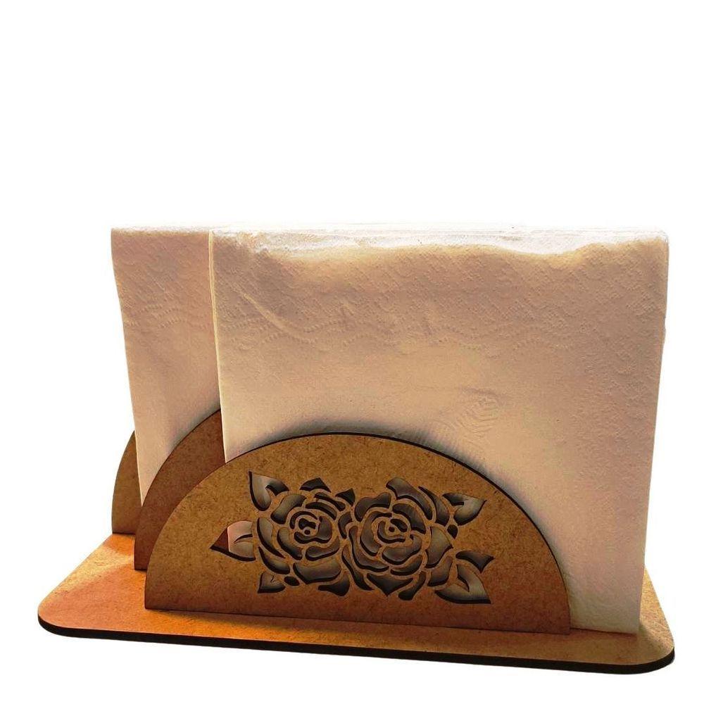 Porta Guardanapo E Sachê Em Mdf - Kit 5 Unidades - 3