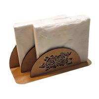 Porta Guardanapo E Sachê Em Mdf - Kit 5 Unidades - 1