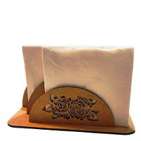 Porta Guardanapo E Sachê Em Mdf - Kit 5 Unidades - 3