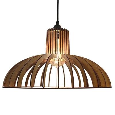 Luminária Teto Tipo Pendente Colônia - Cor: Preta