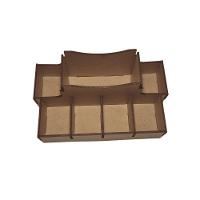 Porta Guardanapo E Sachê Em Mdf - Kit 5 Unidades - 3