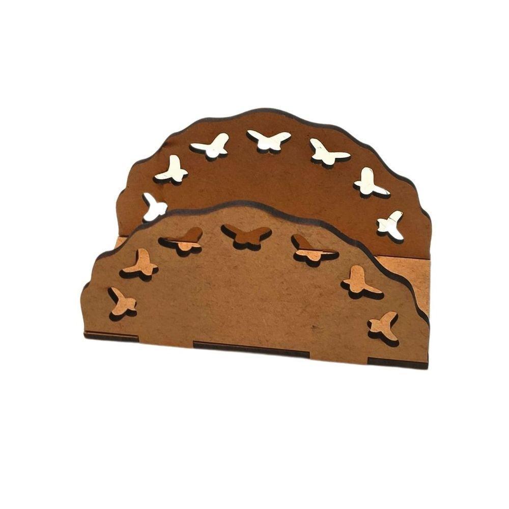 Porta Guardanapo Em Mdf - Kit 5 Unidades - 2