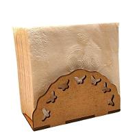 Porta Guardanapo Em Mdf - Kit 5 Unidades - 1