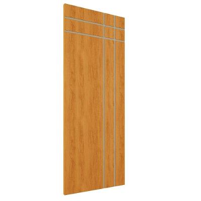 Porta De Madeira Frisada U.v 210cm X 80cm - R40t Cerejeira